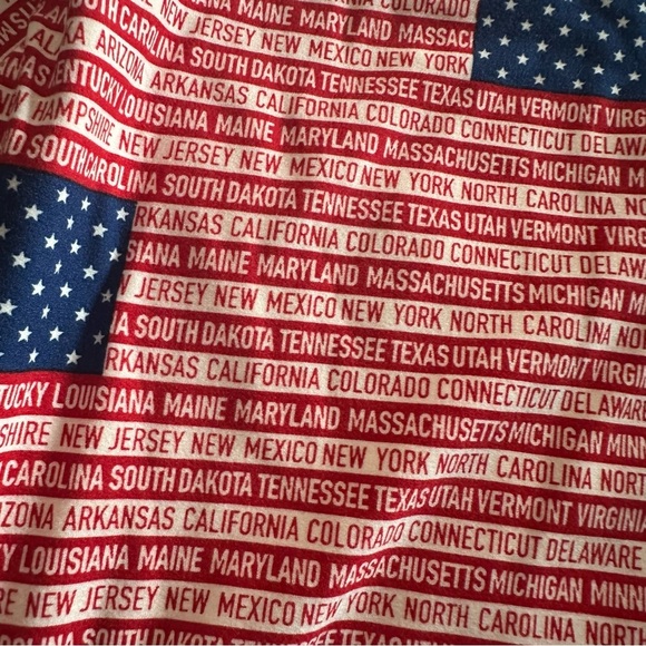 Lularoe women's TC (12-18) Patriotic USA Leggings New no tags - Picture 4 of 5